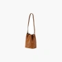 Miu Miu Leather Bucket Bag "Cognac" 