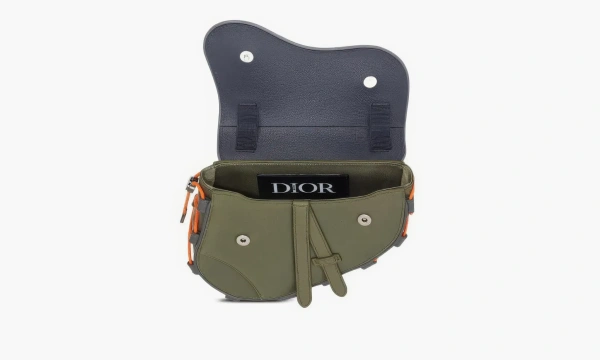 Dior X Sacai Saddle Soft Blue Green 