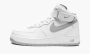 Air Force 1 Mid "White/Grey" 