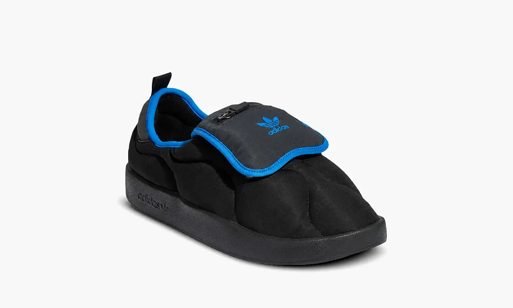 Adidas Puffylette Black Blue