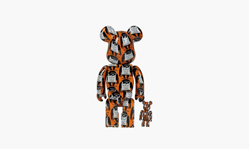 Bearbrick Monkey Sign 100% And 400%
