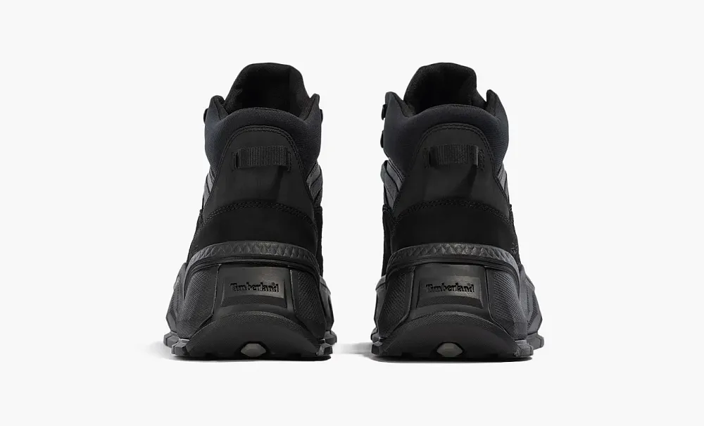 Timberland Turbo Low Hiking Sneaker Black Nubuck