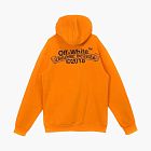OFF-WHITE x Chrome Hearts 2018 Hoodie Orange/Black