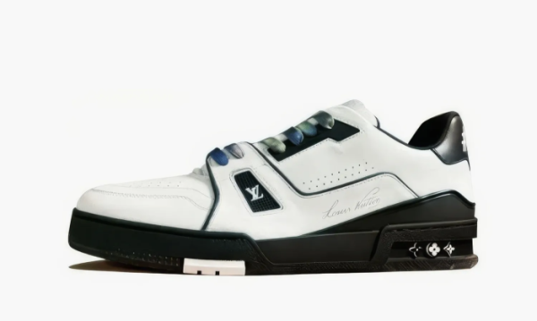 Louis Vuitton Trainer Black White 