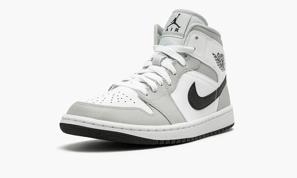 Air Jordan 1 Mid WMNS Light Smoke Grey