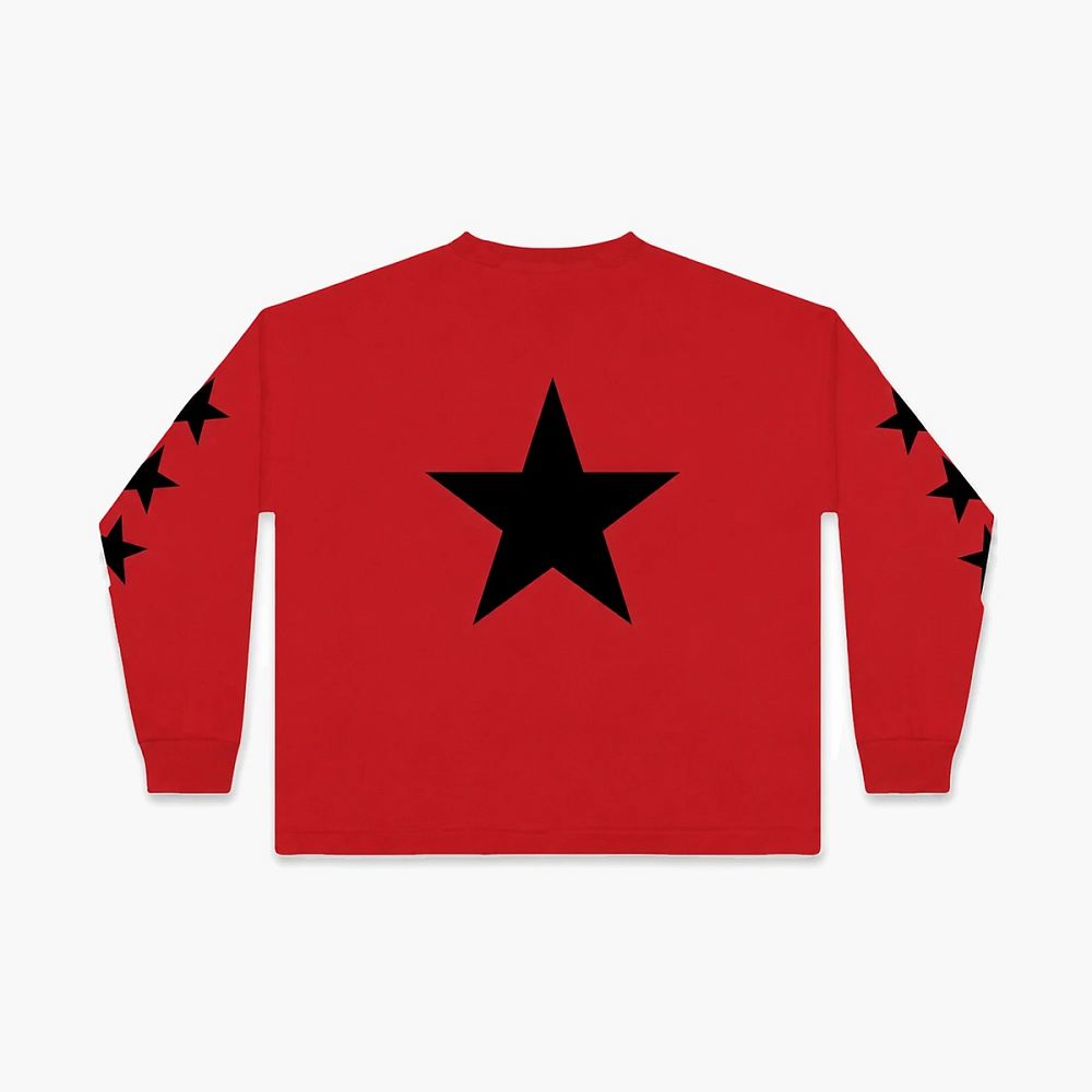 Yeezy LS-03 Mask Long Sleeve Tee Red