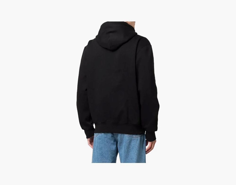 Carhartt WIP Script Logo Hooded Sweatshirt Black