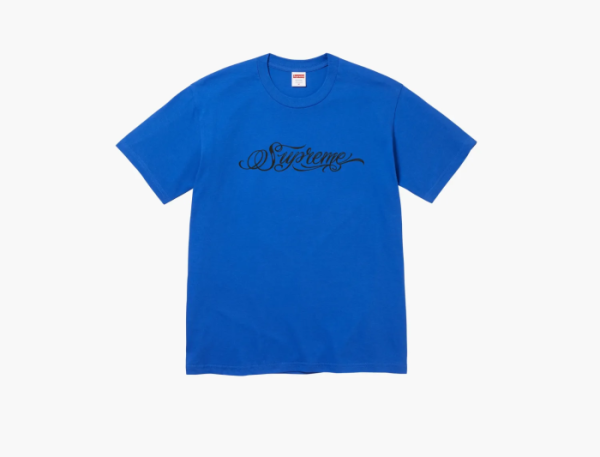 Supreme Script Tee Royal 