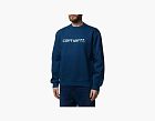 Carhartt WIP Script Sweatshirt Teal