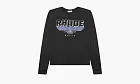 RHUDE Hope Ranch Long-sleeve Tee Vintage Black