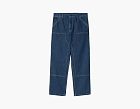 Carhartt WIP Double Knee Pant Blue Denim