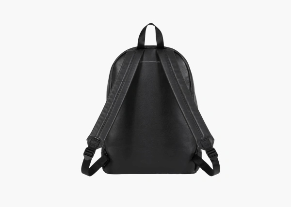 Supreme x MM6 Maison Margiela Eagle Leather Backpack Black 