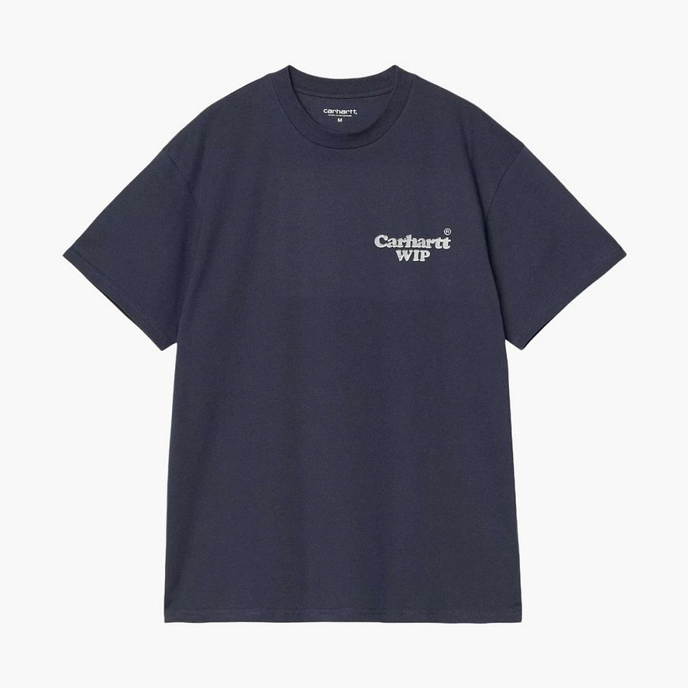 Carhartt WIP Hartt Chain Heart T-Shirt Navy