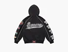 Supreme Playoffs Zip Up Hooded Sweatshirt Black