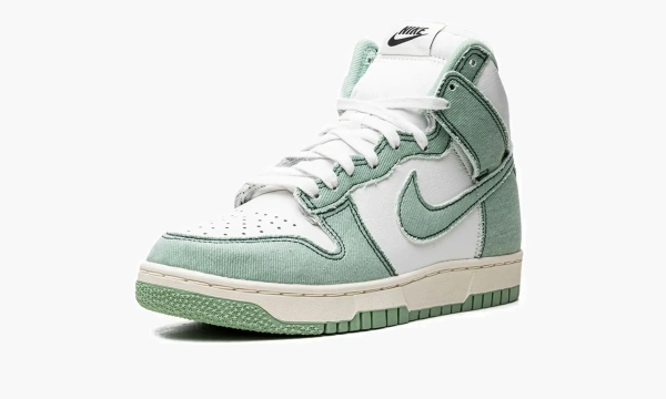 Nike Dunk High 1985 WMNS Green Denim 