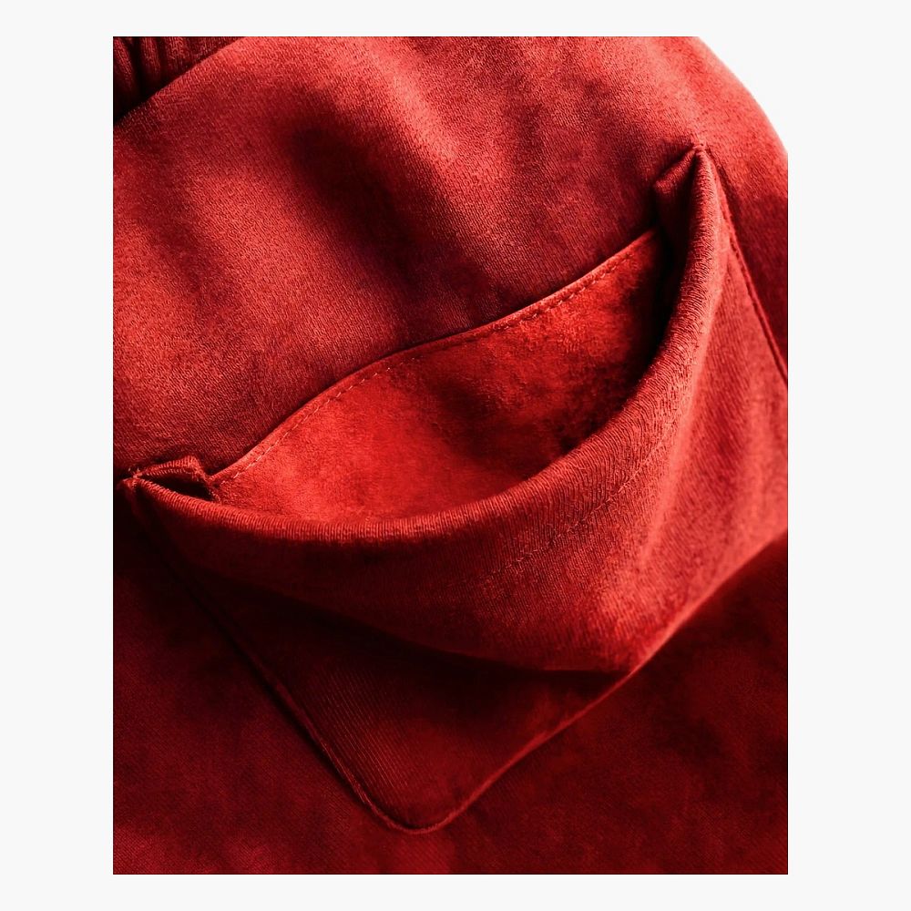 WYSION PANTS CARMINE RED
