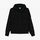 C.P. Company Chrome-R Lens Hooded Jacket Black