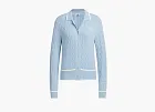 Adidas Originals Retro Sports Sporty Club Cardigan Clear Sky