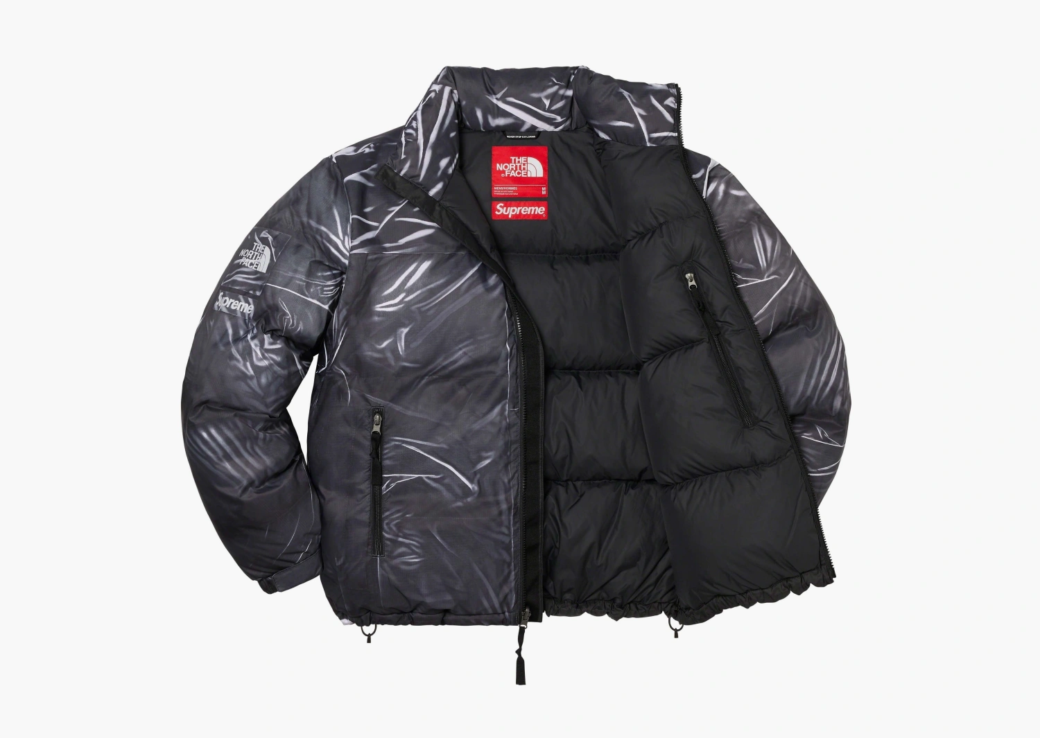Supreme x The North Face Printed Nuptse Jacket Black  Supreme x The North Face Printed Nuptse Jacket Black