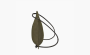 Hermes Cotton Shoulder Bag Regular "Khaki" 