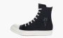 Rick Owens Drkshdw Fogachine HI Pentagram Embroidery Black 