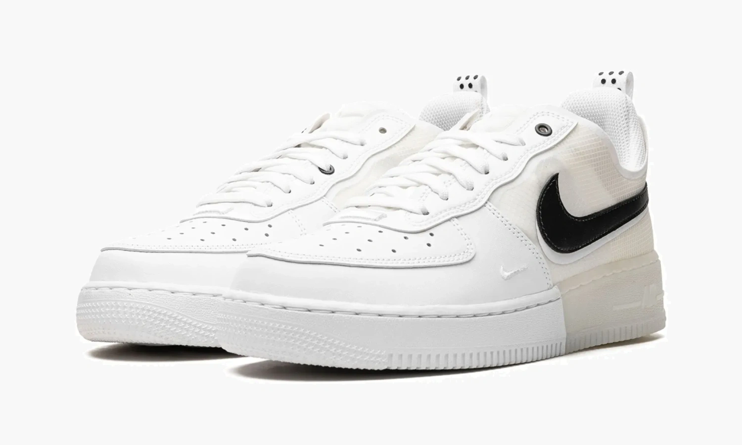 Air Force 1 Low React "White / Black" 