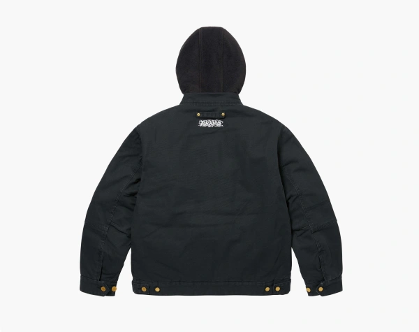 Supreme x Dickies Hooded Work Jacket Black 