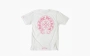 Chrome Hearts Short T-Shirt with Horseshoe Buckle White 