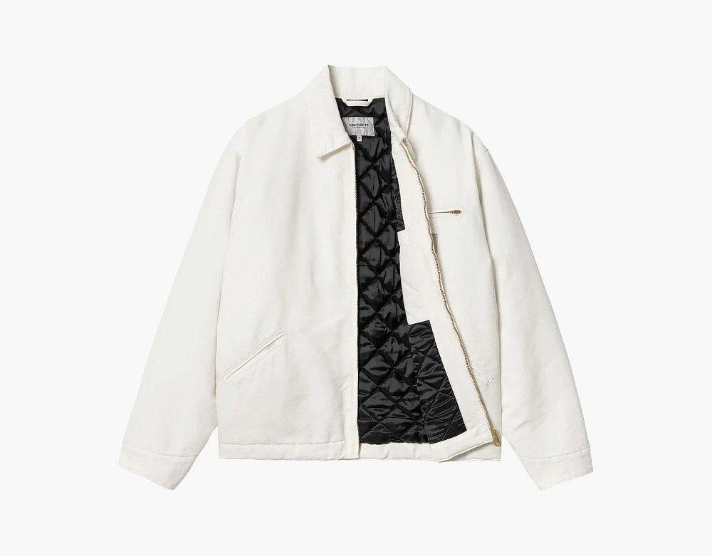 Carhartt WIP Detroit Jacket Wax White