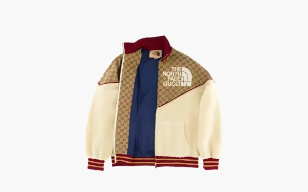 Gucci x The North Face Zip Jacket Beige Ebony 