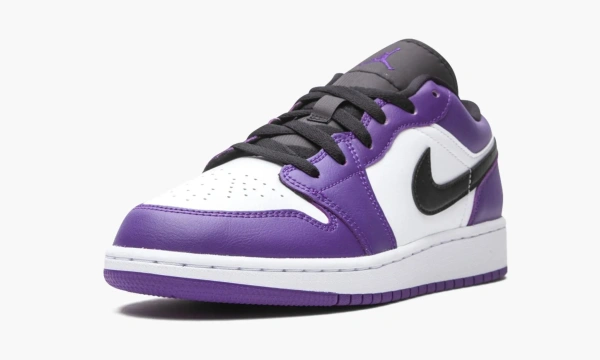 Air Jordan 1 Low GS Court Purple 