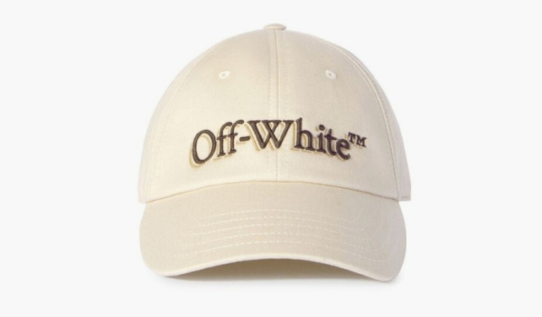 Off-White Bookish Shadow Baseball Cap Neutrals 