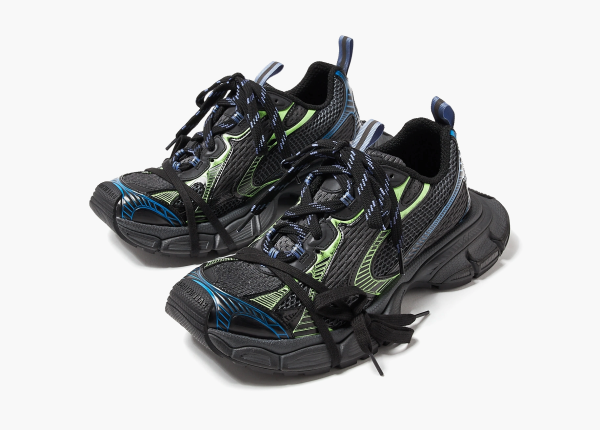 Balenciaga 3XL Sneaker Dark Grey Blue Green 