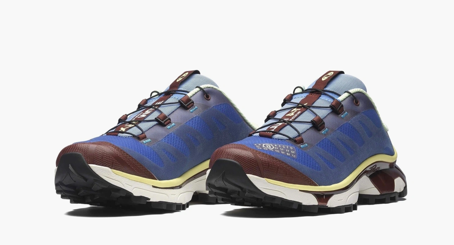 Salomon x MM6 Maison Margiela XT-4 Mule Ultramarine Rum Raisin 