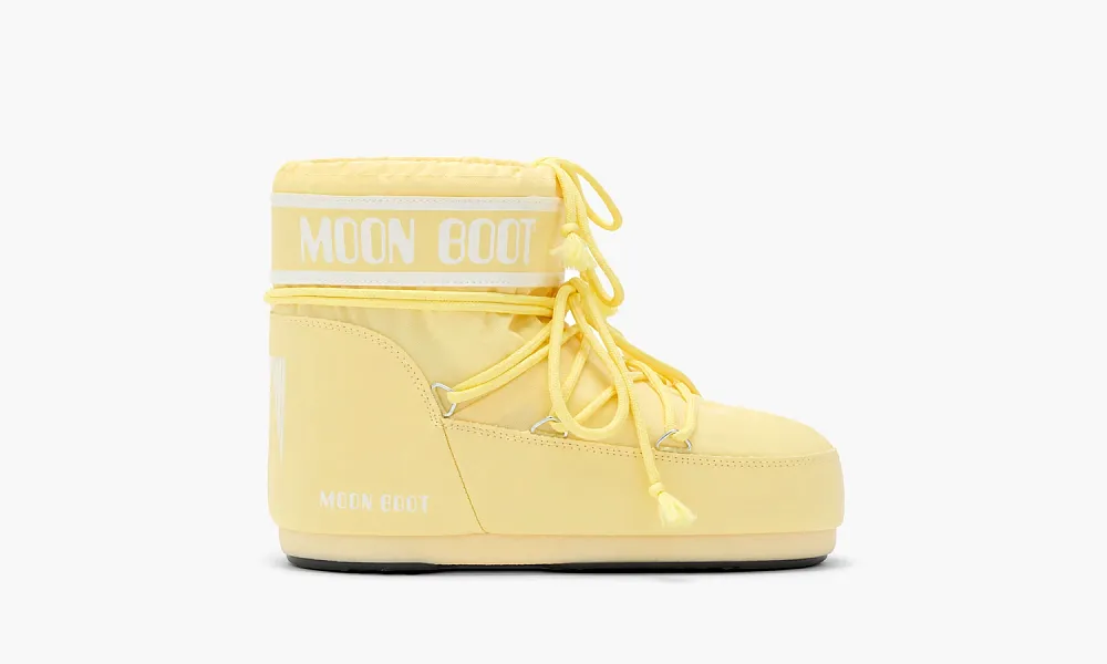 Moon Boot Icon Low Nylon Yellow