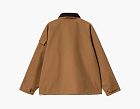 Carhartt WIP Hooded Chore Jacket Brown