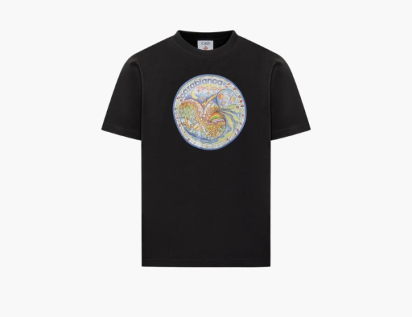 Casablanca The Four Elements T-Shirt Black 