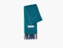 Acne Studios Wool Mohair Scarf Turquiose Blue 