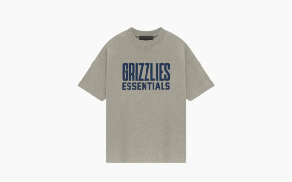 Fear of God Essentials Grizzlies Tee Warm Heather  Fear of God Essentials Grizzlies Tee Warm Heather