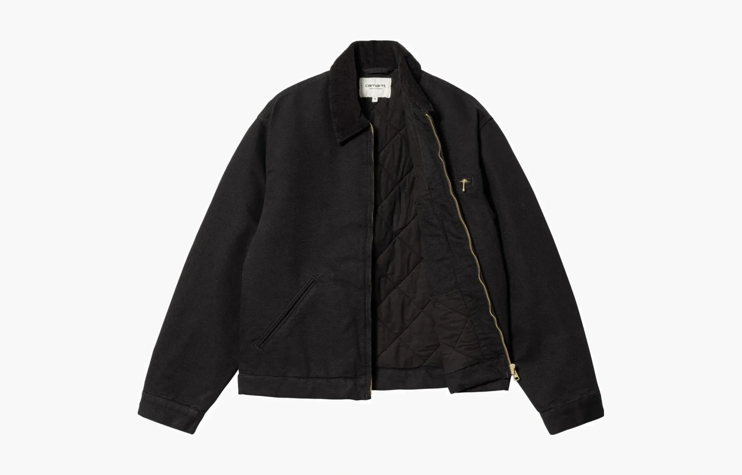 Carhartt WIP FW22 W Detroit Jacket - Black Logo 