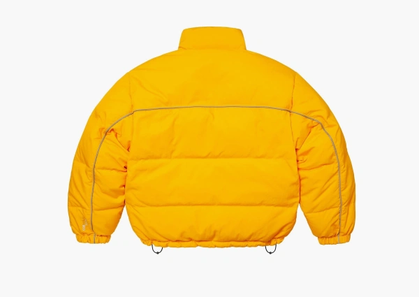 Supreme Reversible Puffer Jacket Yellow 