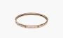 Hermès Tresse de Coeur bangle Rose Gold 