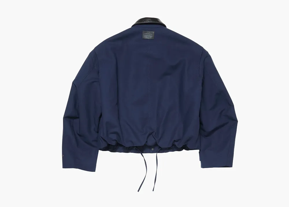 Acne Studios Twill Bomber Jacket Navy
