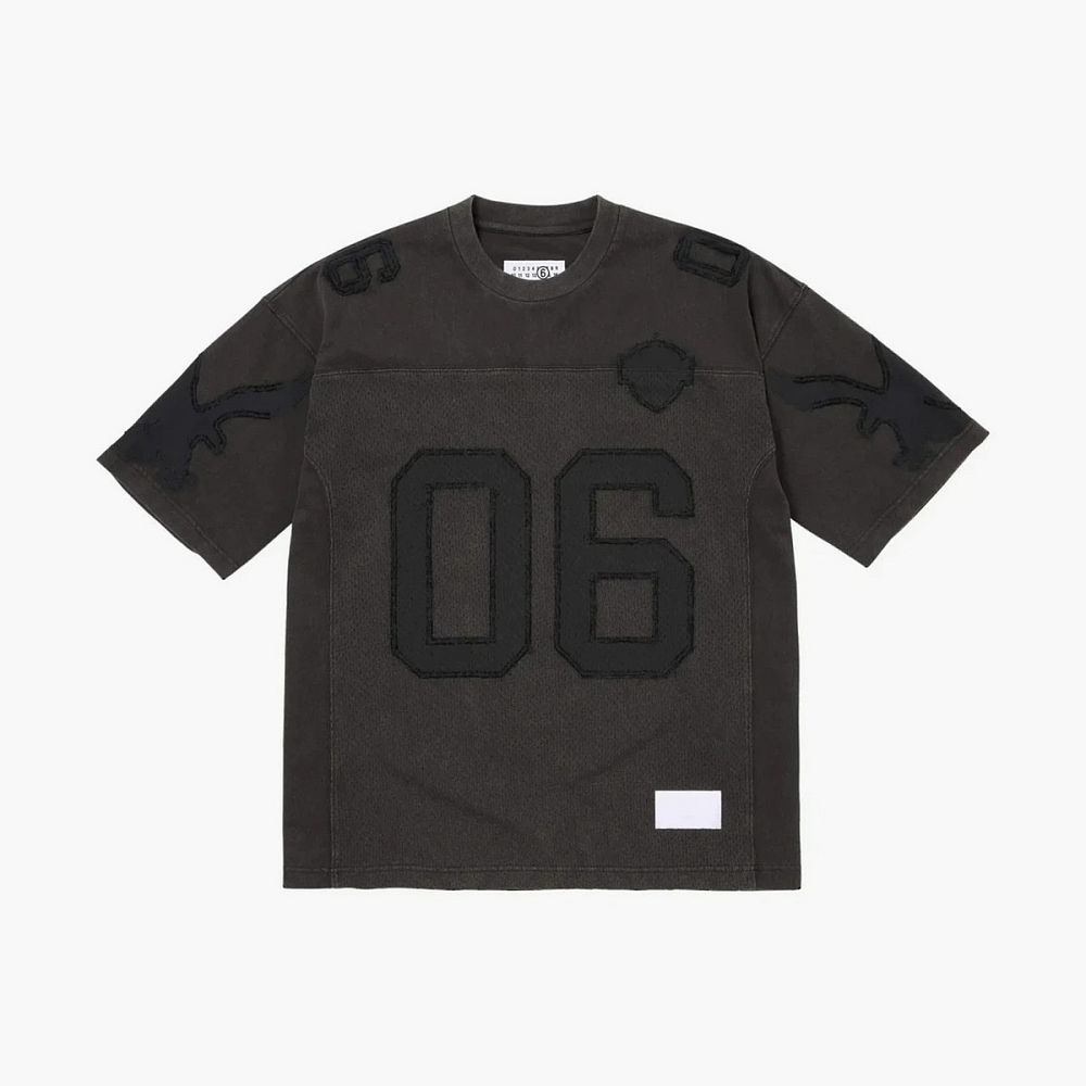 Supreme x MM6 Maison Margiela Cotton Jersey Black