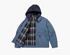 Supreme x Dickies Hooded Work Jacket Light Blue
