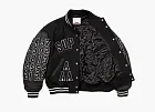 Supreme Praises Varsity Jacket Black