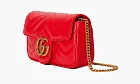 Gucci Gg Marmont Super Mini Bag Hibiscus Red