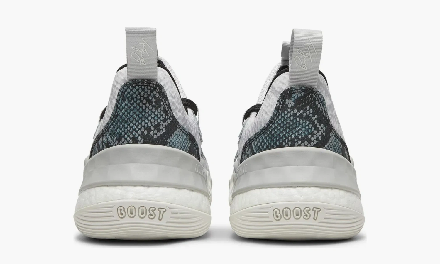 Adidas Trae Young 1 Light Solid Grey Snakeskin 