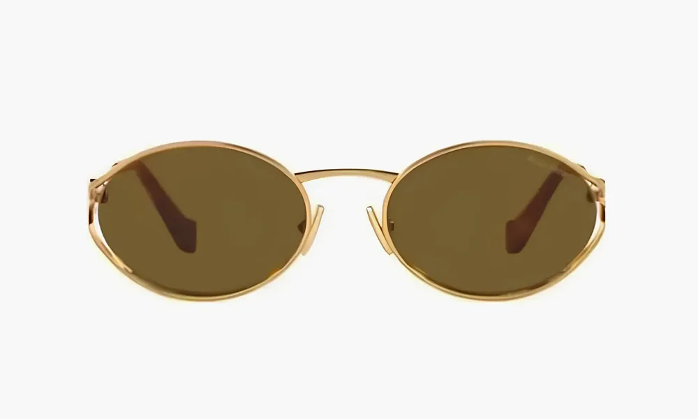 Miu Miu Glasses Gold