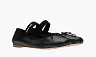 Miu Miu Satin Ballerinas Dark